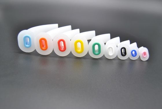 80mm Guedel Airway Sizes ISO13485 Appropriately Sized Oropharyngeal Airway,