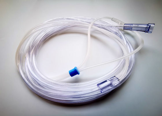 2.1m PVC تدفق منخفض القناة الأنفية الأنبوب الأكسجين المستقيم
