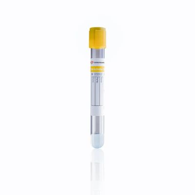 Disposable Vacuum Blood Collection System Tube Gel & Clot Activator Tube Type PET