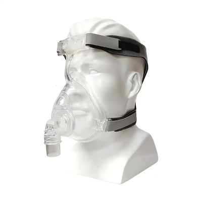 نظام CPAP CPAP قناع الوجه الكامل، قناع السيليكون الأنفية CPAP مع أنبوب الأكسجين 2m
