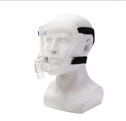 Cpap التنفس الوجه الكامل النوم وسادة الأنف Cpap قناع مع صمام واحد airfit cpap قناع